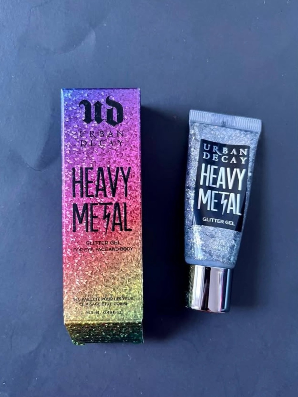 Urban Decay Heavy Metal Glitter Gel - Disco Daydream (silver sparkling)